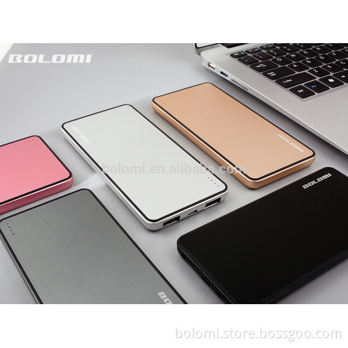 2017 new power bank 8000mah the best selling battery charger supply